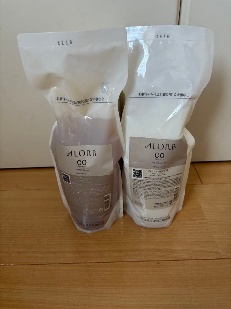 ALORB シャンプー コンディショナーリフィルパウチとポンプセット