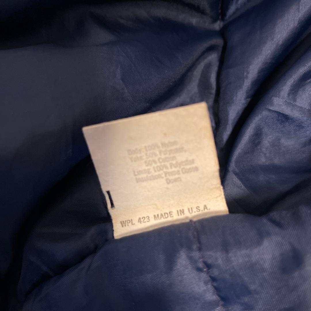 【良品】70s SKI LEVI'S デニム ダウンベスト USA オレンジ L