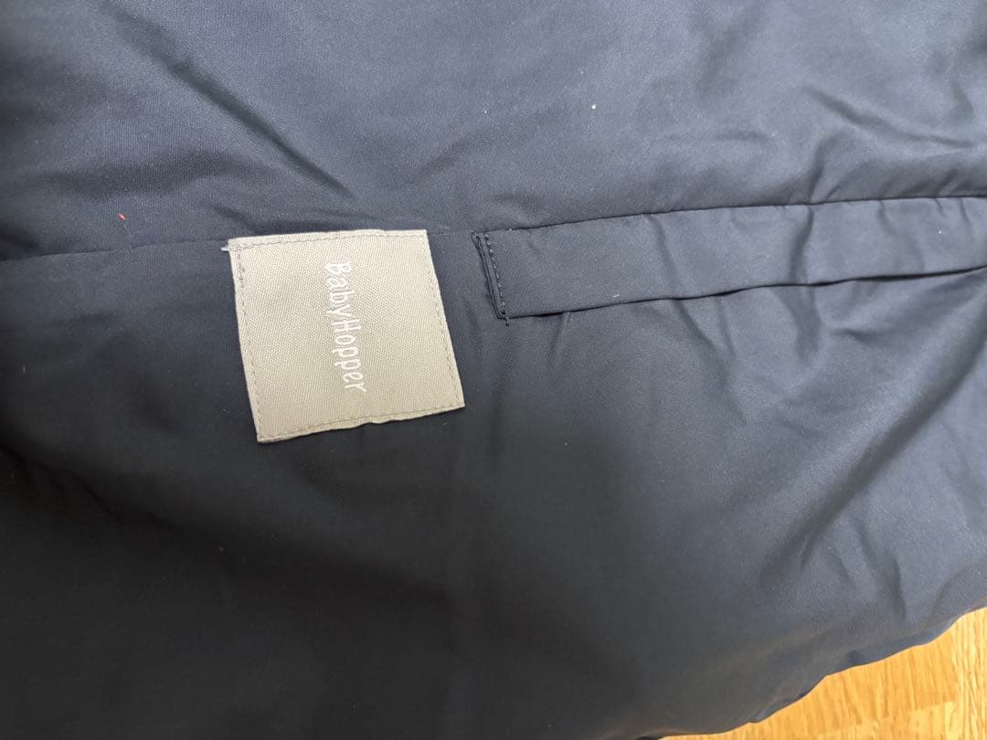 エルゴベビー 抱っこ紐 グレー　ベビーホッパーの防寒ケープのセット