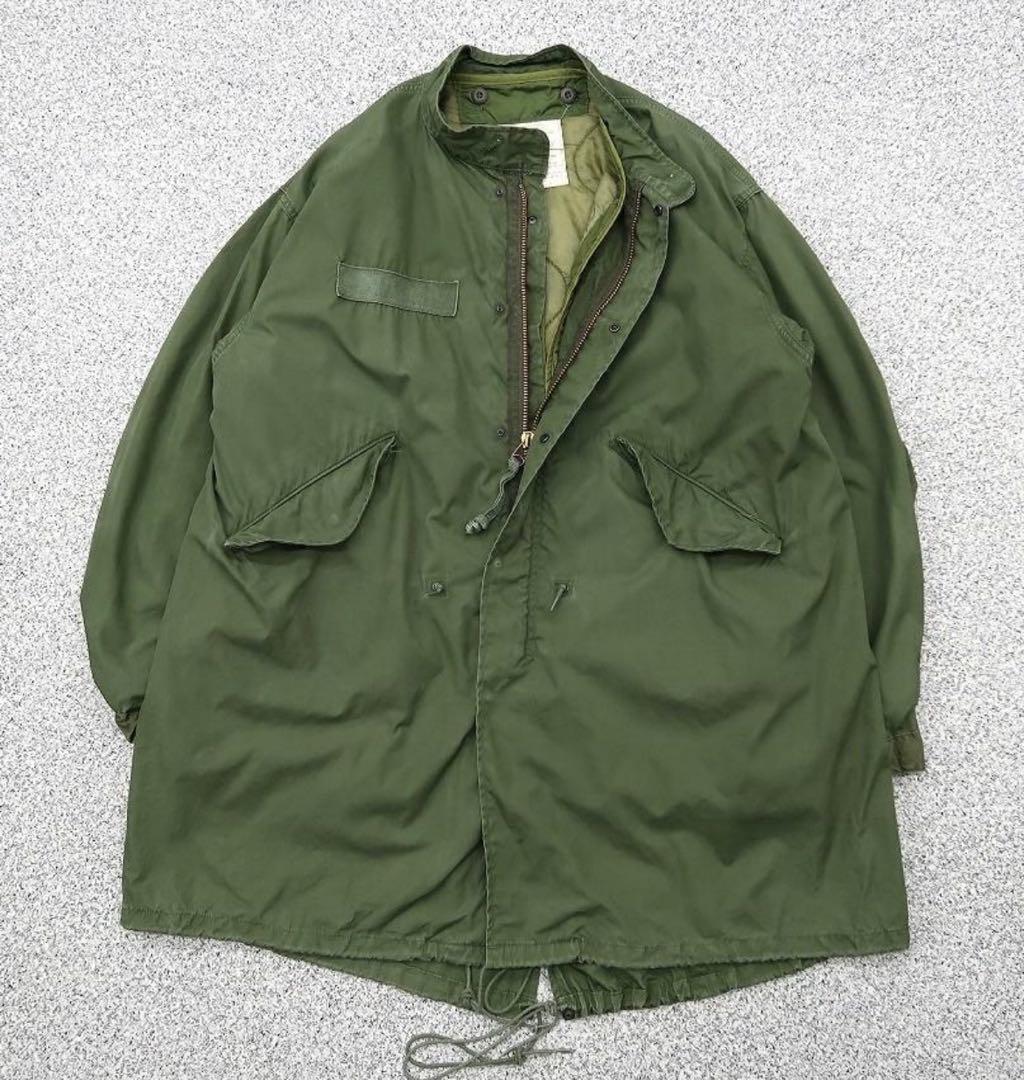 程度良好 L 1983年 米軍実物 M-65 モッズコート ライナー付き