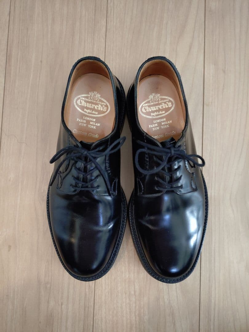 Church's Shannon 4都市 チャーチ シャノン 黒 UK6.0