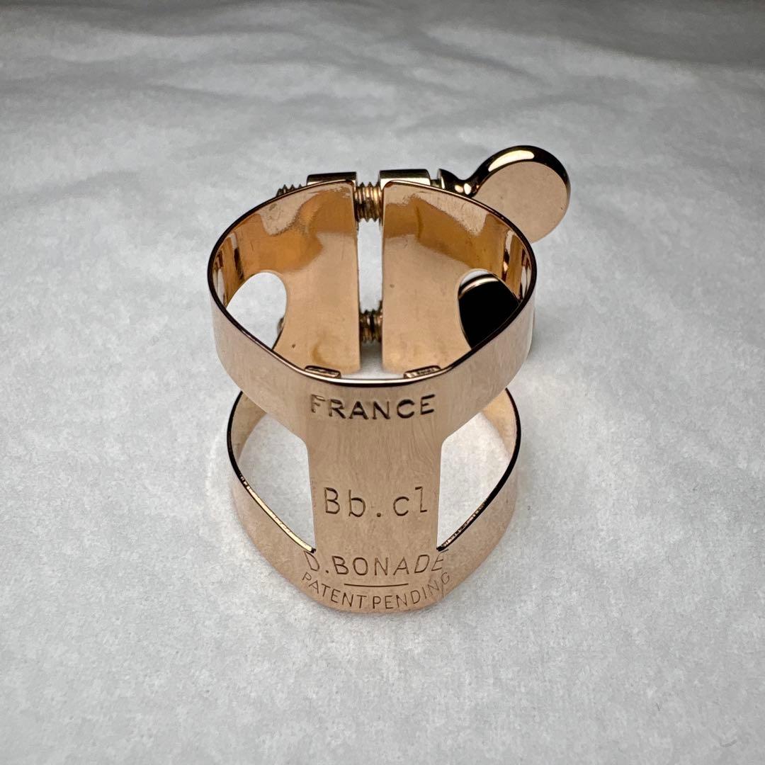 BUZZ B♭クラリネット リガチャー ピンクゴールド PGP R