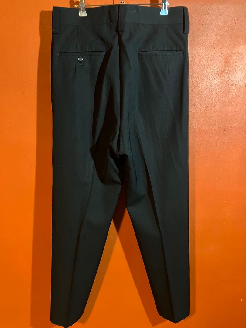 ワイズフォーメン　ウールギャバジン　スラックスパンツ　ヨウジヤマモト