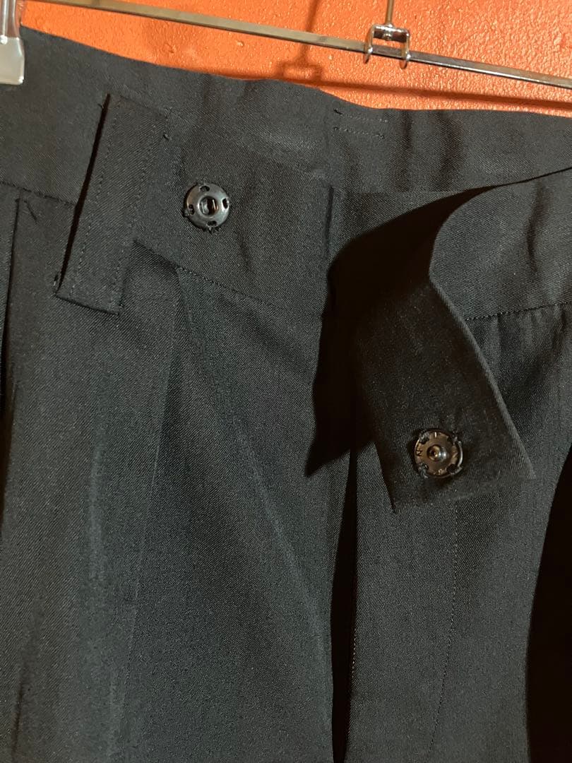 ワイズフォーメン　ウールギャバジン　スラックスパンツ　ヨウジヤマモト