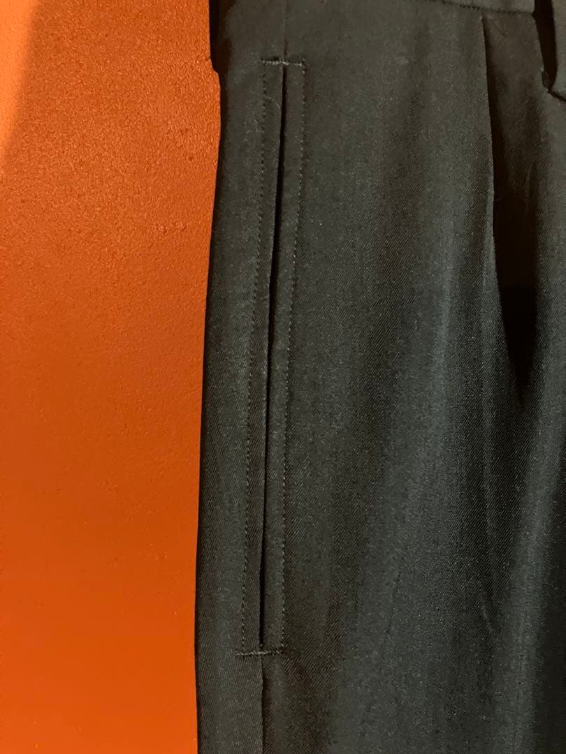 ワイズフォーメン　ウールギャバジン　スラックスパンツ　ヨウジヤマモト