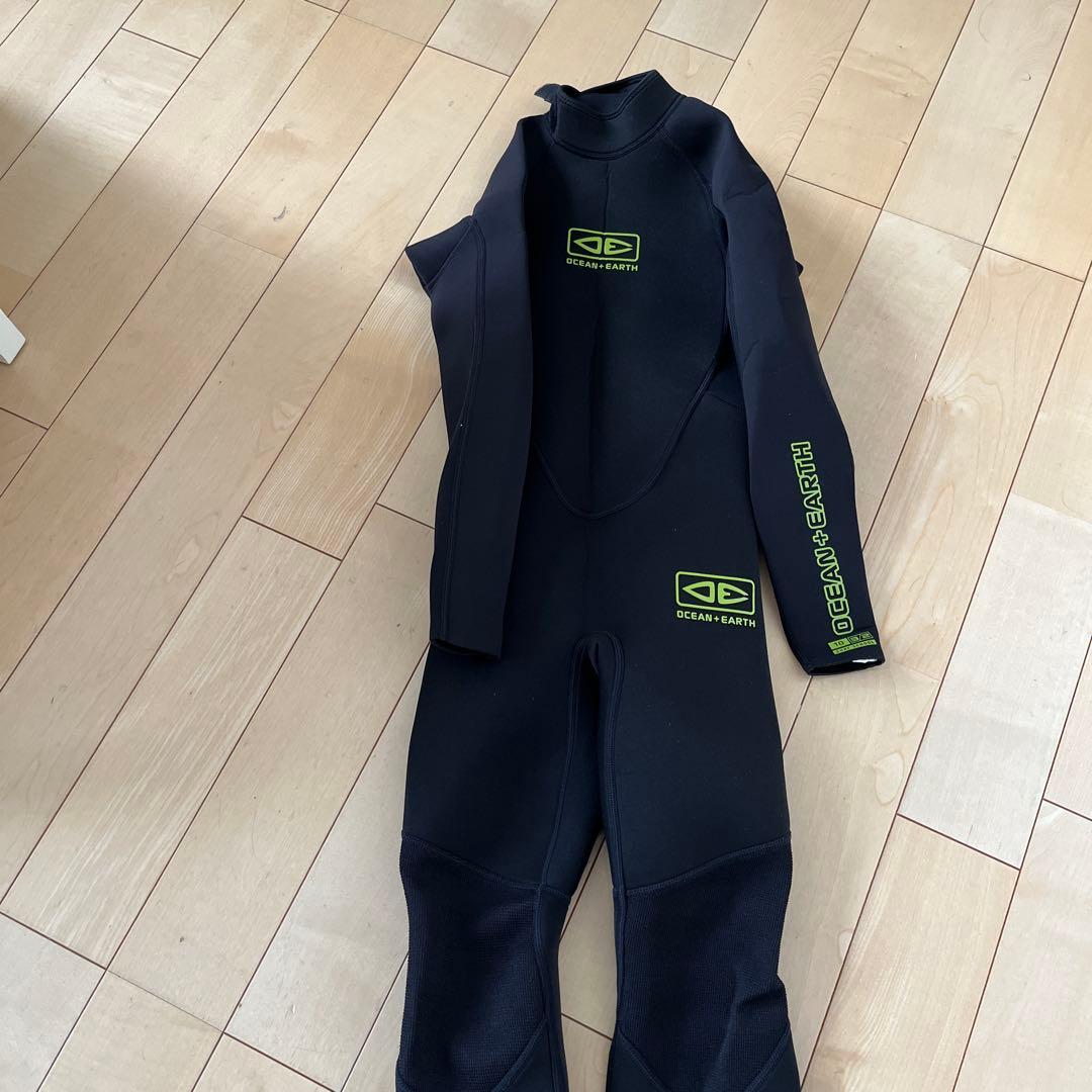 キッズ　ウェットスーツ OCEAN EARTH フルスーツ ブラック