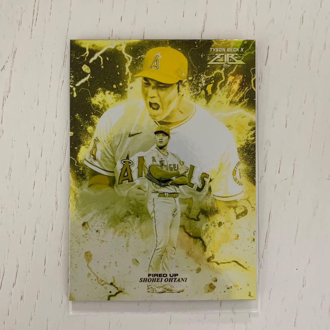 MLB 2022 TOPPS FIRE  Angels 大谷翔平ゴールドカード