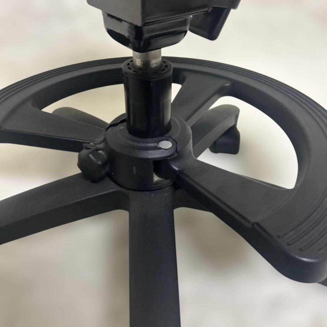 【美品】ayurchair アーユルチェア オクトパス ブルー　足置き