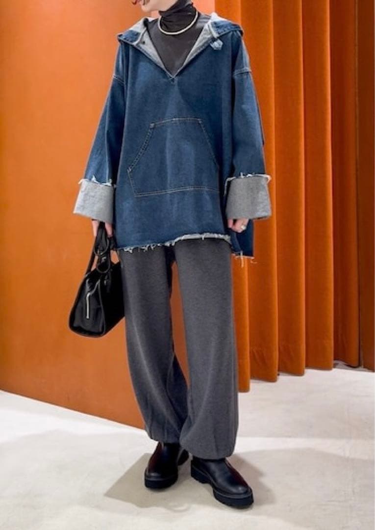 Whim Gazette デニムフーディー