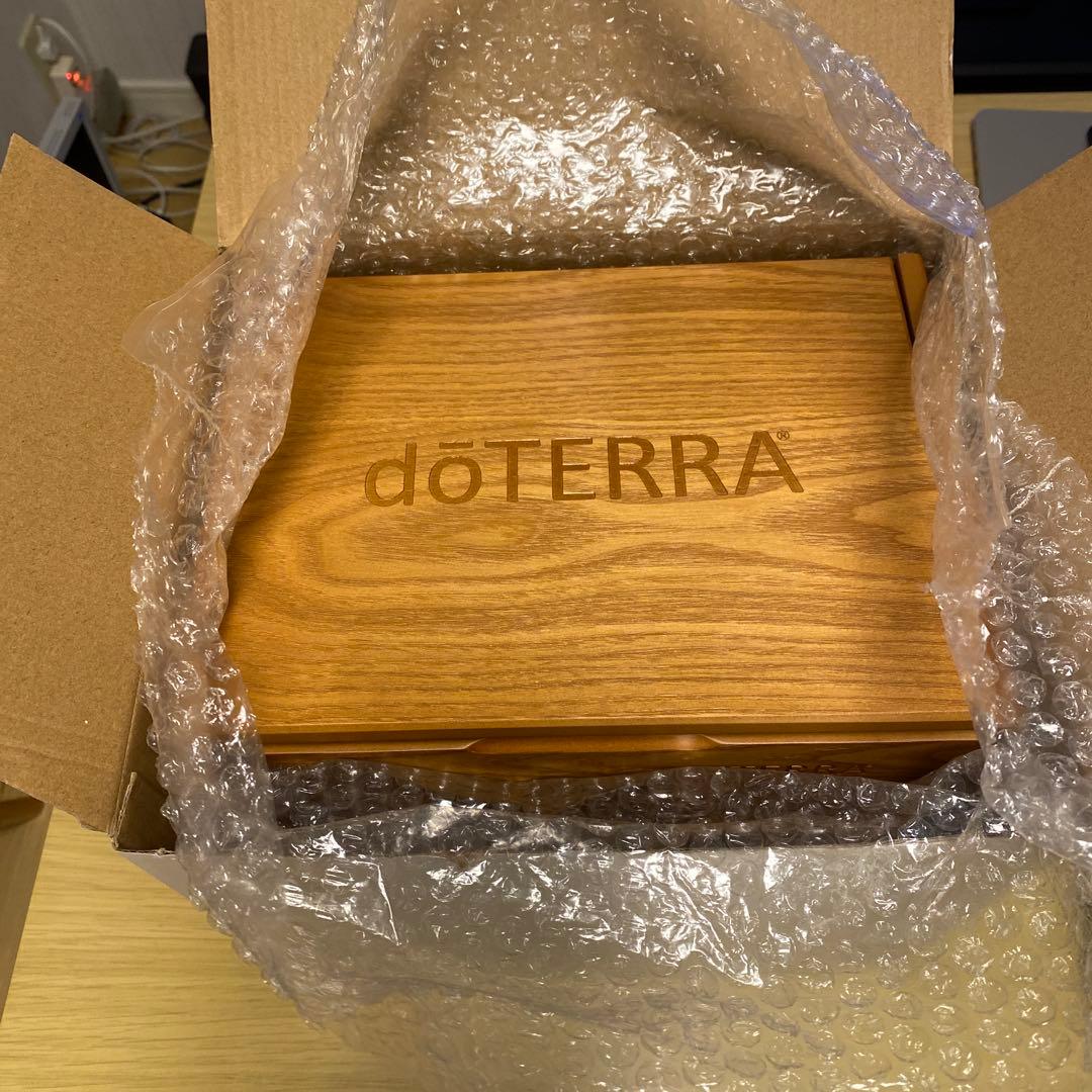 【新品✳︎未使用】ドテラ doTERRA ウッドボックス 3段 木箱＋アロマオイル