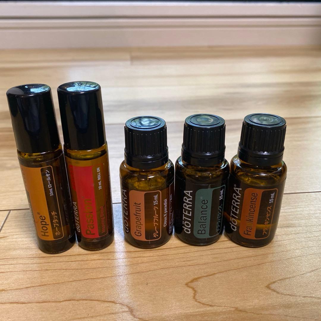 【新品✳︎未使用】ドテラ doTERRA ウッドボックス 3段 木箱＋アロマオイル