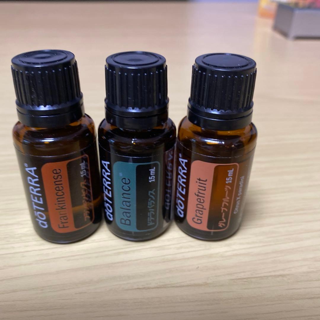 【新品✳︎未使用】ドテラ doTERRA ウッドボックス 3段 木箱＋アロマオイル