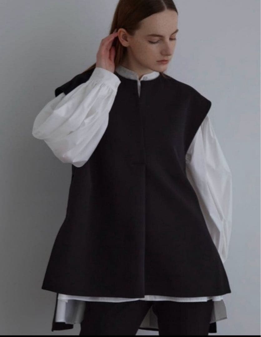 美品✨LE PHILブラック マトラッセトリプルクロスジレ