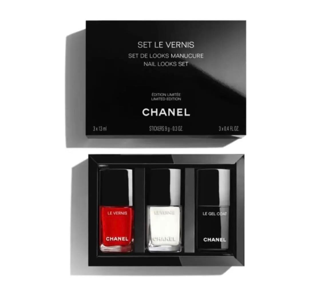 CHANEL シャネル　ヴェルニ　セット　ネイルステッカー付　限定　新品　シール