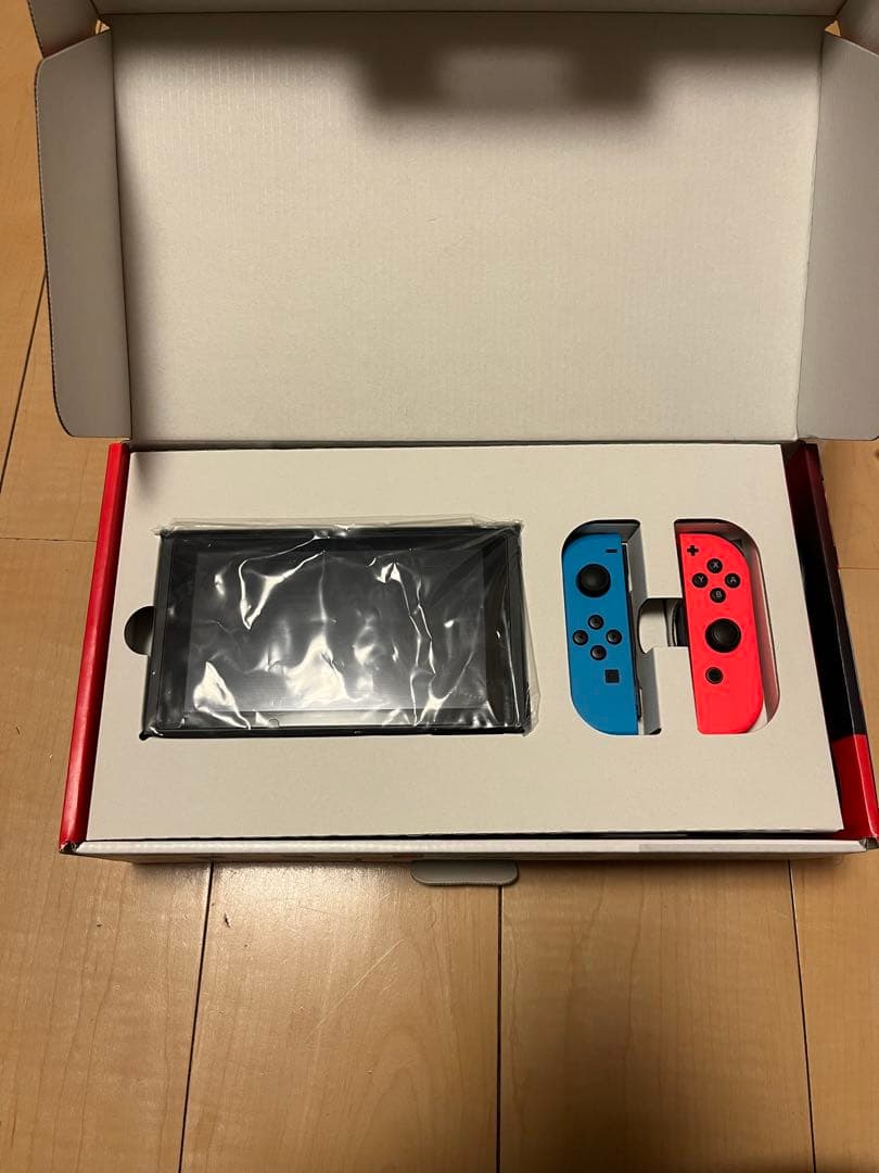 むっちゃん Nintendo Switch 赤・青 Joy-Con 本体