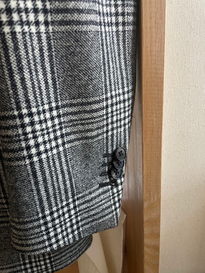 【美品】ユニバーサルランゲージ　オーダー　ダブルブレストジャケットM