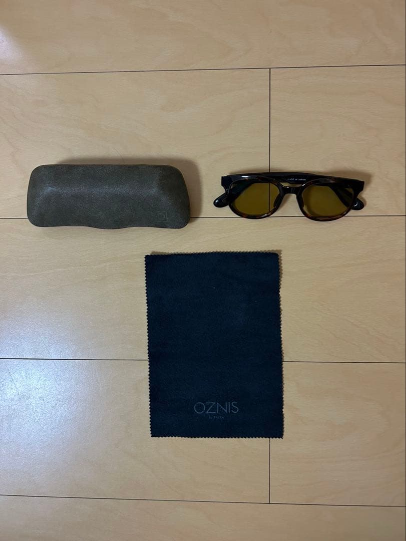 オズニス フラット03 ブラウンデミ イーズグリーン