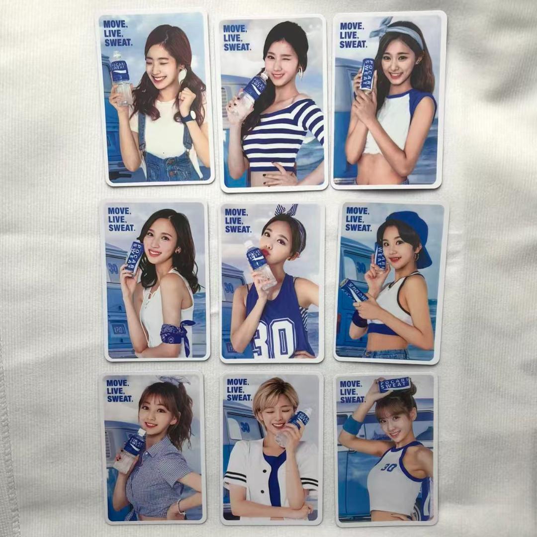 TWICE ポカリ POCARI SWEAT 30th 限定 トレカ 全員9枚