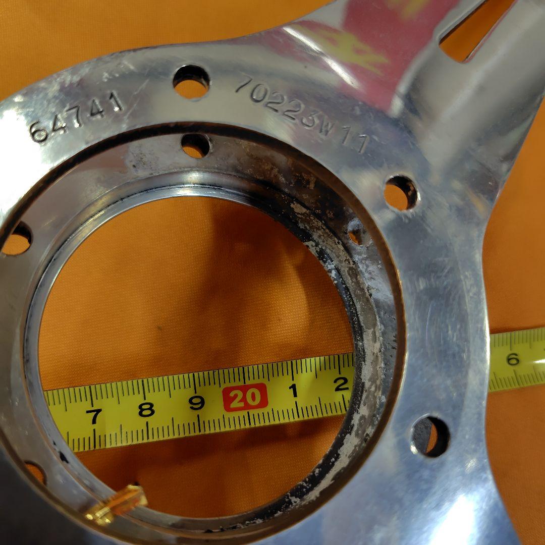 ナルディ・ウッド アルミ 3本スポーク ステアリングホイール