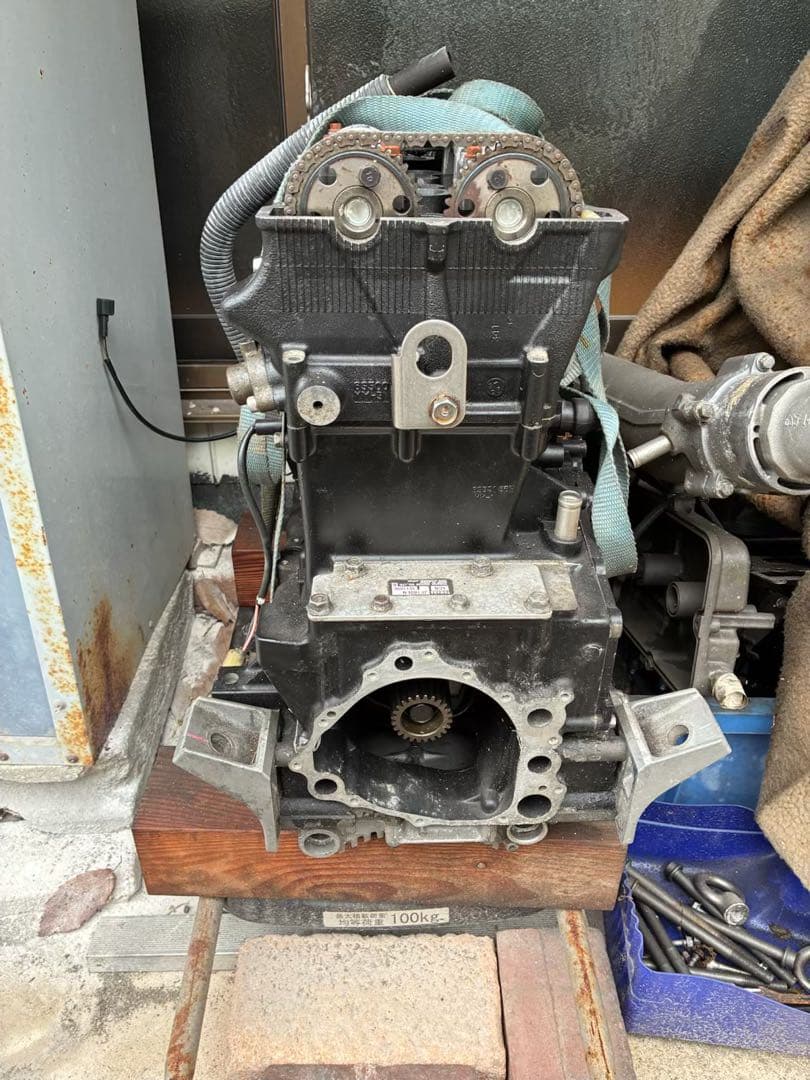 ヤマハ VXR エンジン　不動？