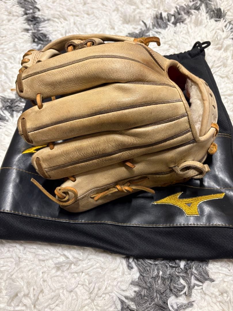 Mizuno Pro キャメル　軟式グローブ　内野