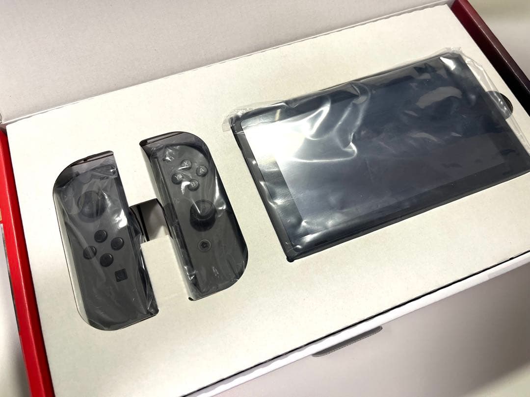 Nintendo Switch 本体 グレー + ケース付き