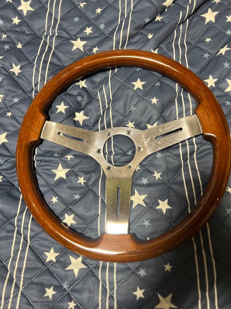 nardi ウッド3スポークステアリング