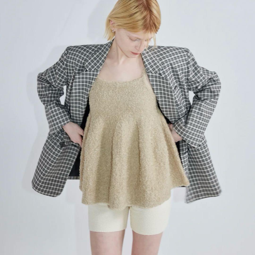 今だけ値下げ中！新品未使用！シールームリン フレア ニット キャミソール