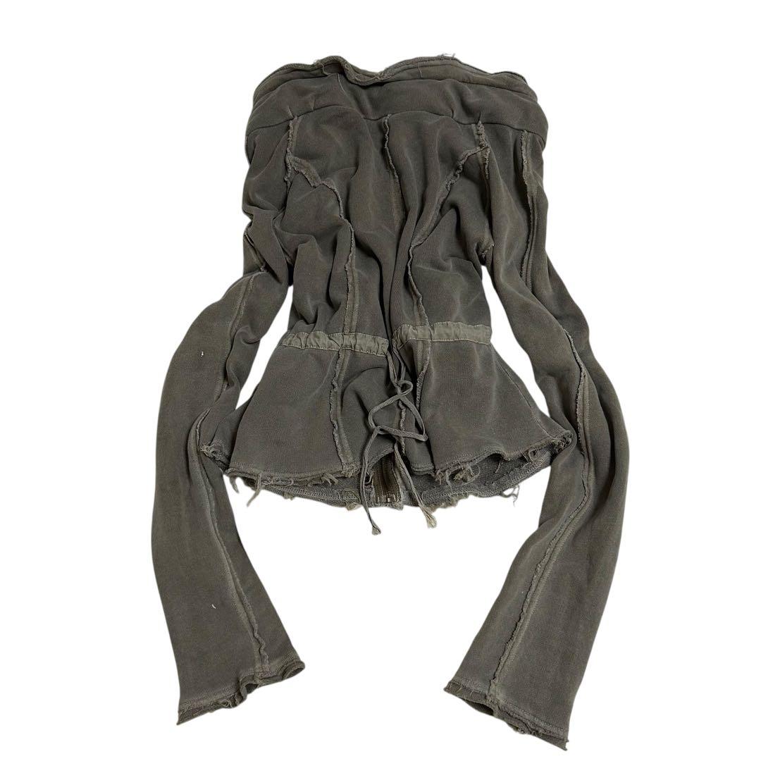 00's vintage goa ギミック　ミリタリージャケット グランジ