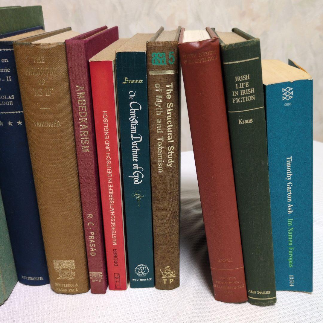 洋書古書 セット12冊　インテリア、店舗装飾