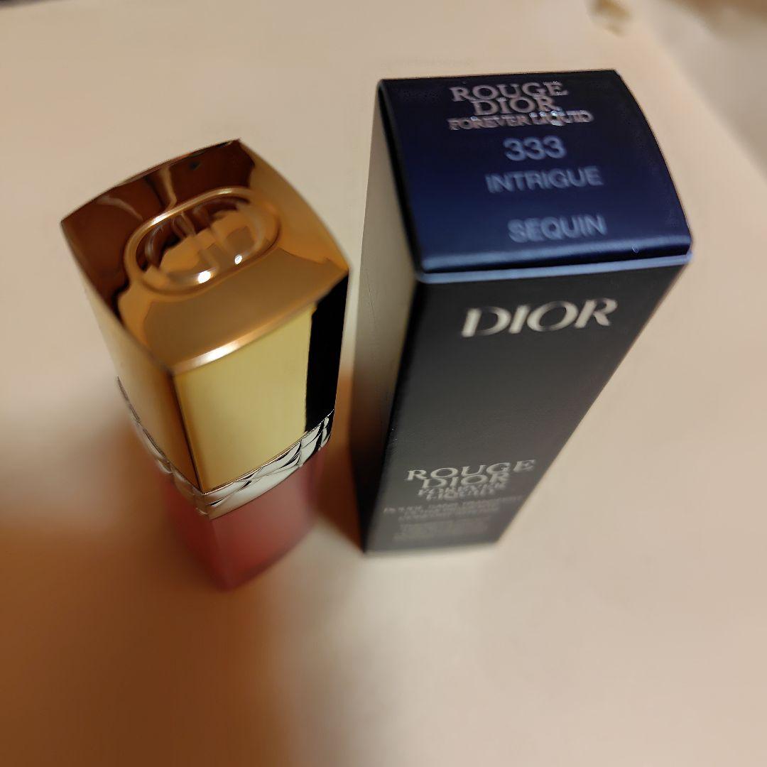 ディオール☆クリスマス限定 ルージュ333(日本未発売)&ハイライト002