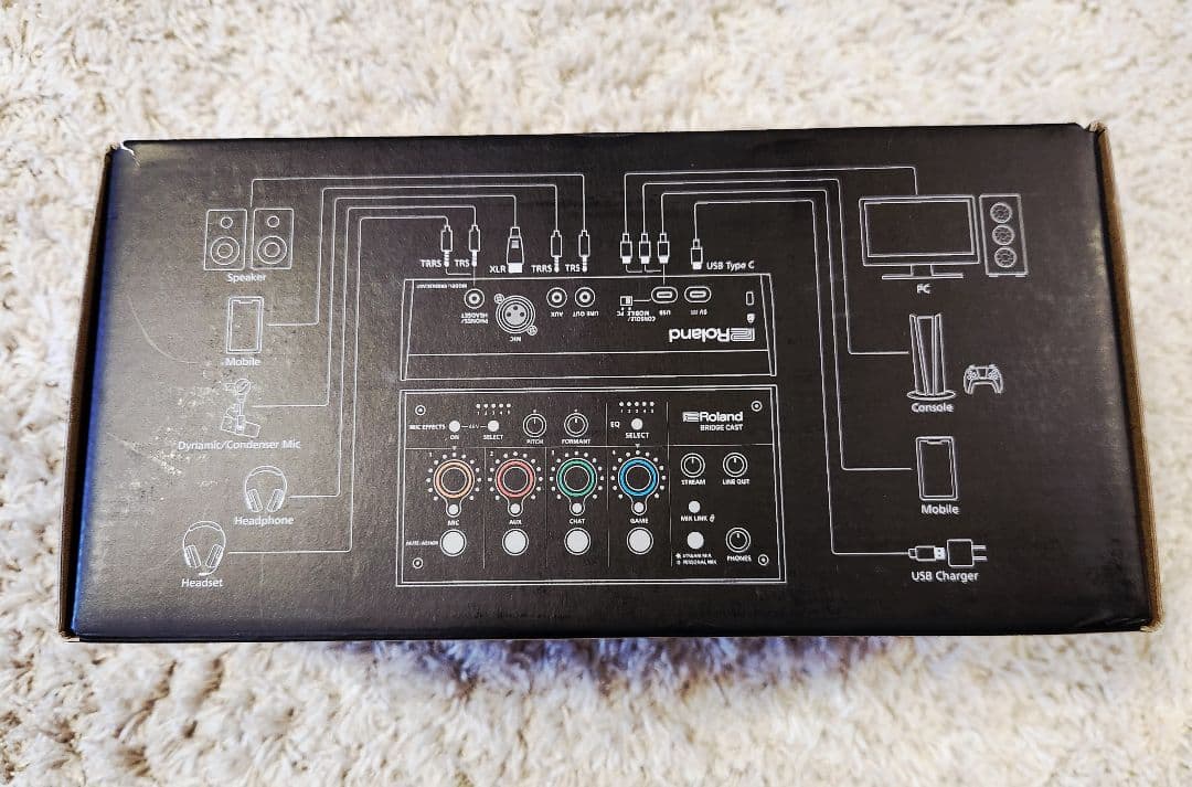 【新品未使用】CAST DUAL BUS GAMING MIXER