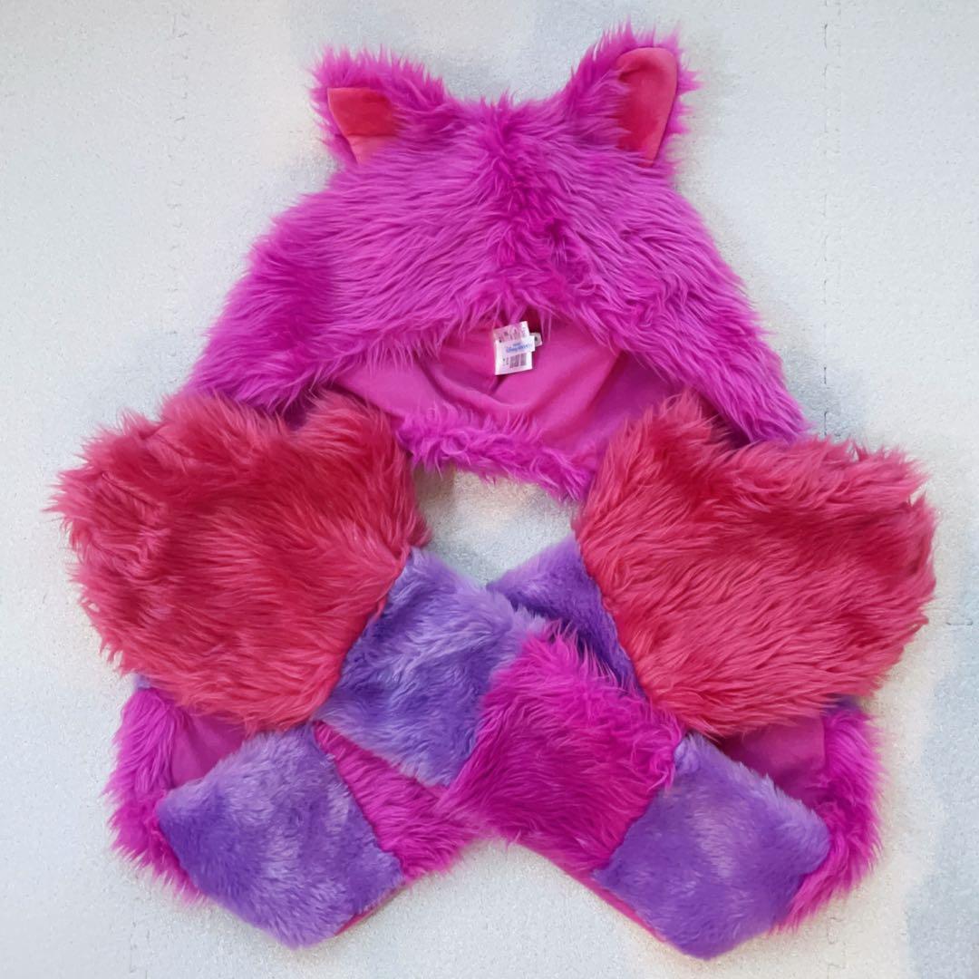 チェシャ猫　ティガー　101匹わんちゃん　マフラーファンキャップ　3個セット