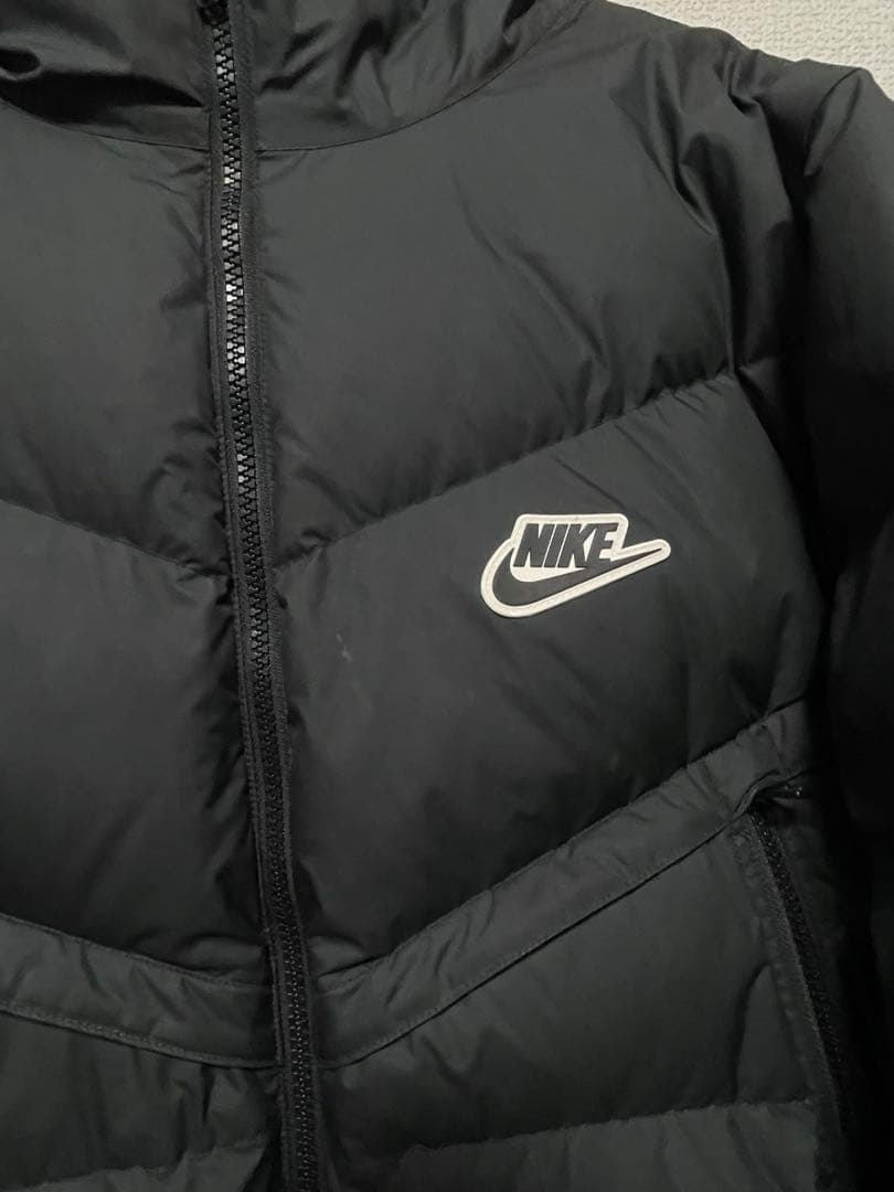 Nike ブラック ダウンジャケット