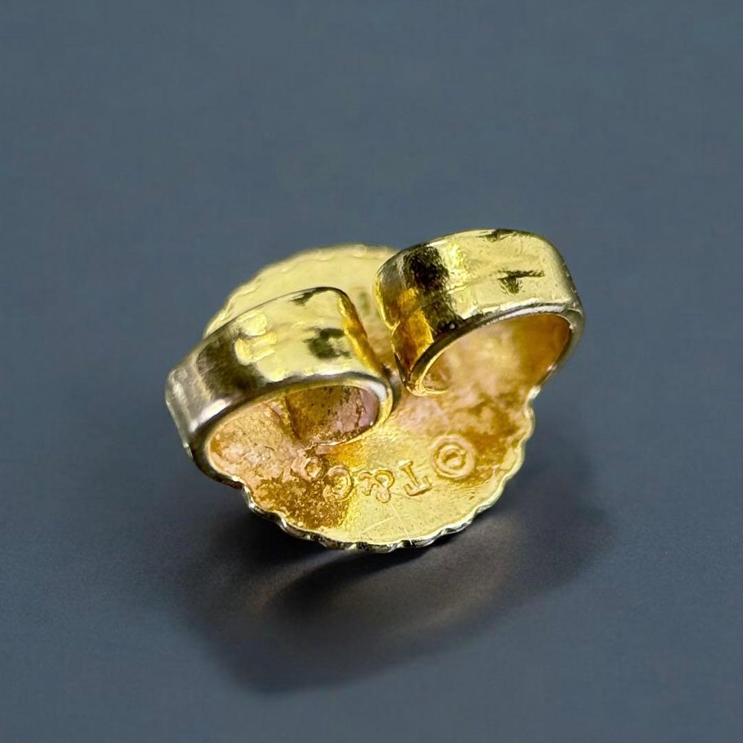 【新品仕上げ済み】ティファニー　インフィニティ　ピアス　750 18K 片耳用