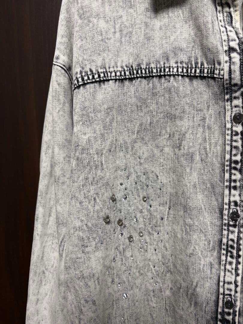 うる⭐︎Glam Lips グラデストーン DENIM シャツ