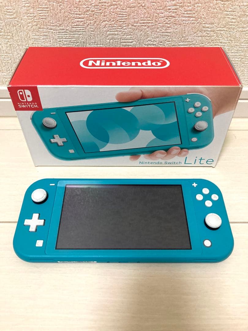 Nintendo Switch Lite ターコイズ※箱あり、充電器なし