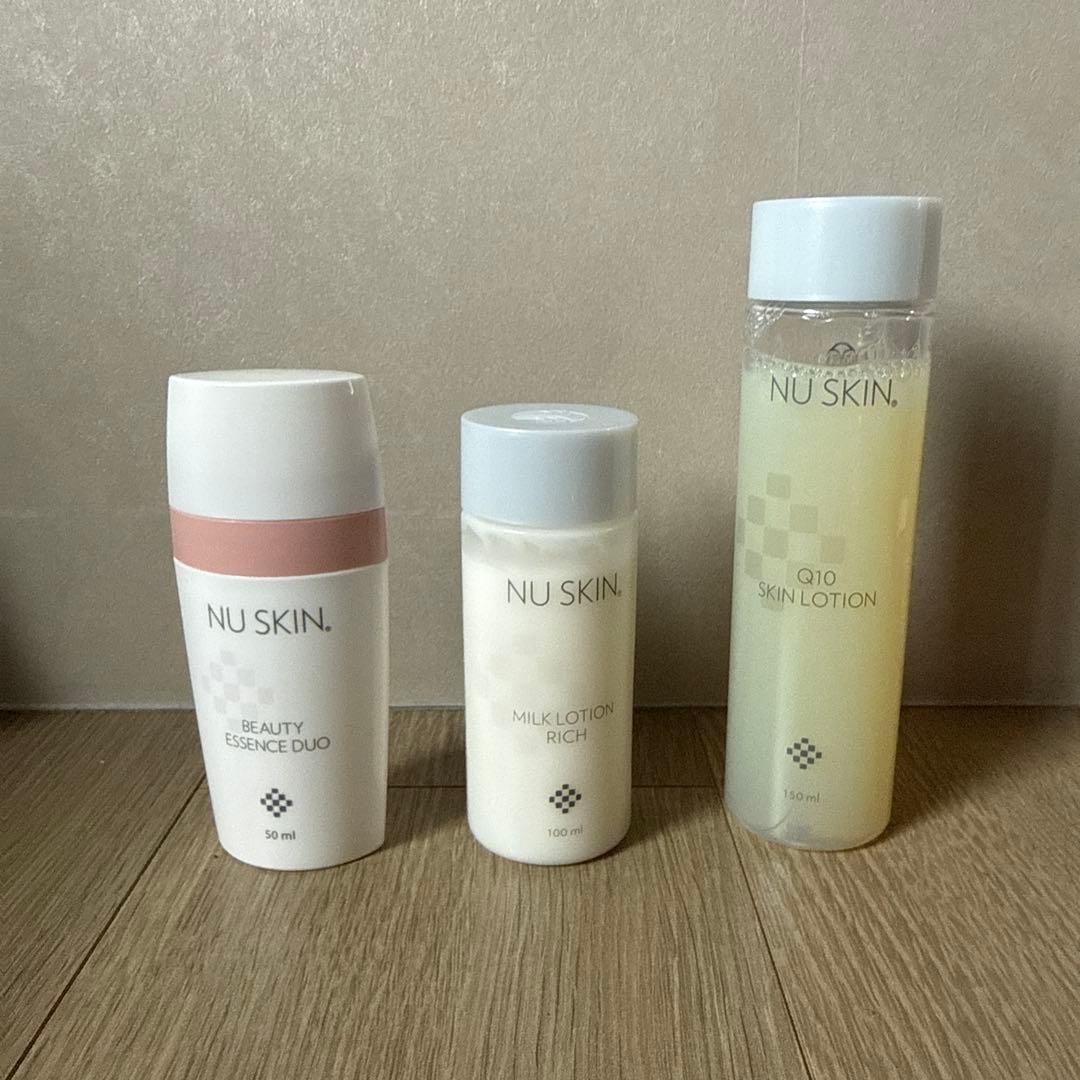 【25年11月購入/ほぼ新品】ニュースキン スキンケア3点セット 保湿 Q10