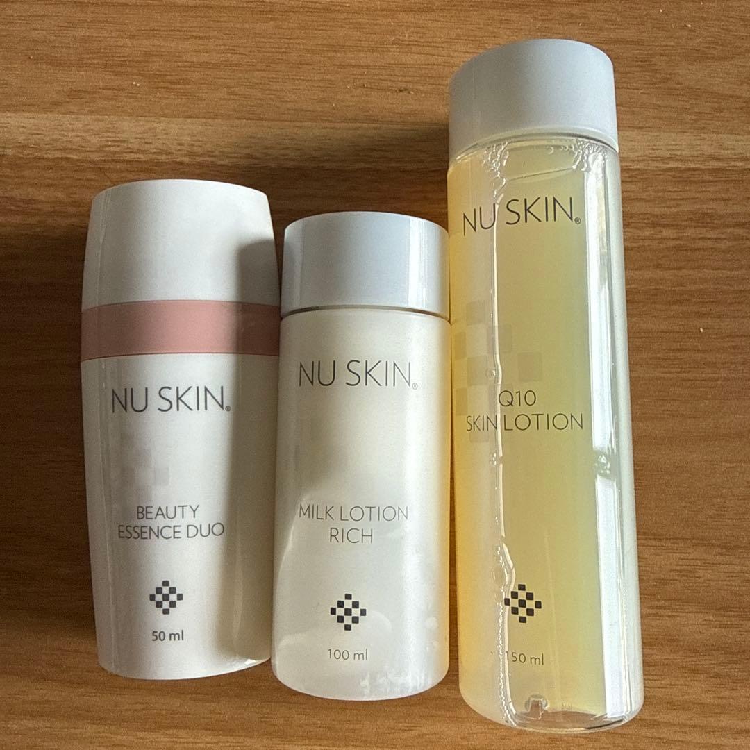 【25年11月購入/ほぼ新品】ニュースキン スキンケア3点セット 保湿 Q10