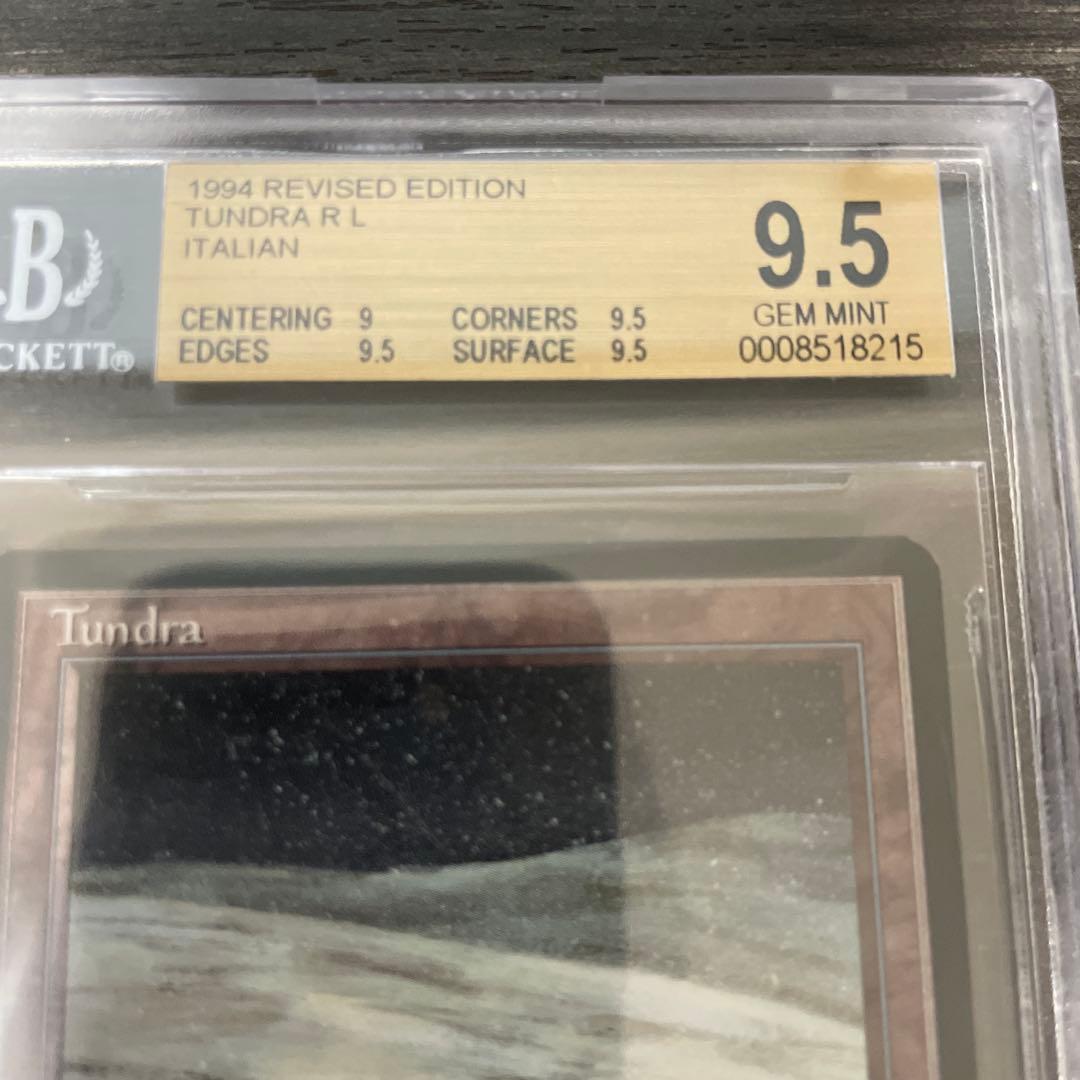 マジック：ザ・ギャザリング Tundra 3ED IT BGS9.5