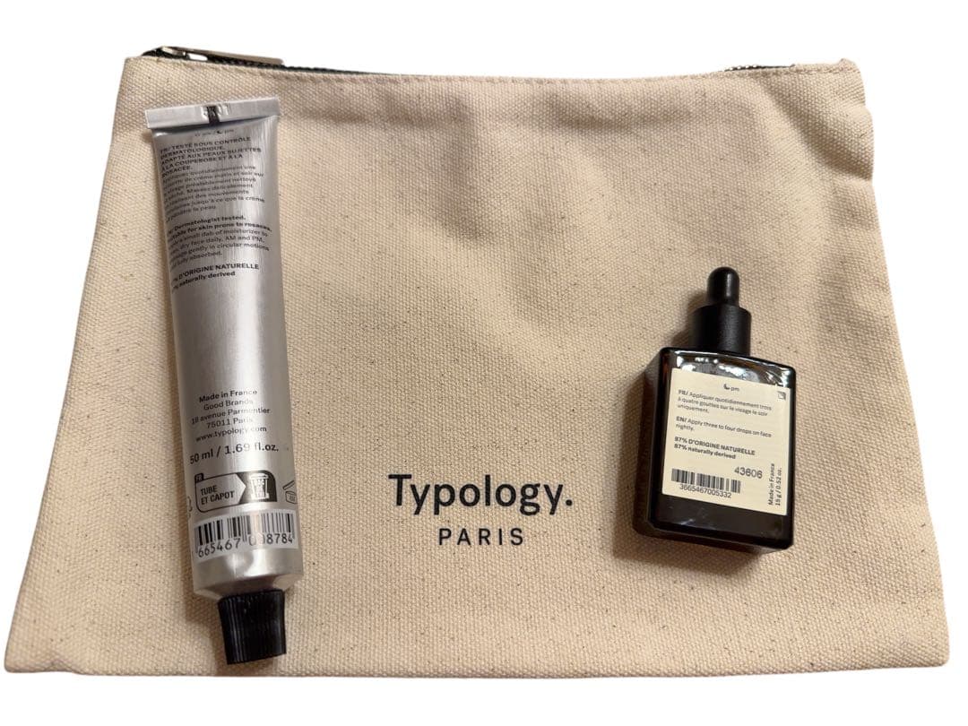 Typology 3点セット