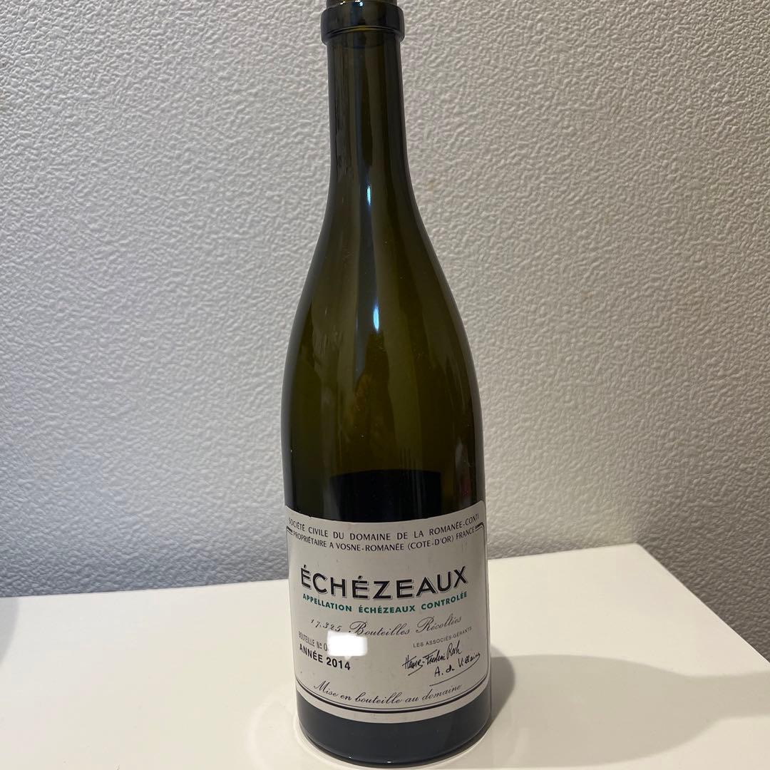 空き瓶　ÉCHEZEAUX 2014 ドメーヌ・ド・ラ・ロマネ・コンティ