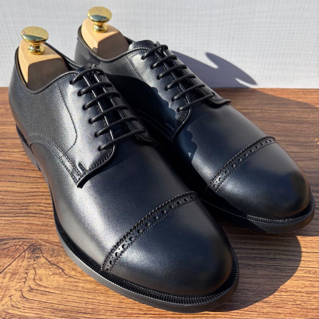 【展示品】42ND  HIGHLAND ストレートチップ 26cm 黒