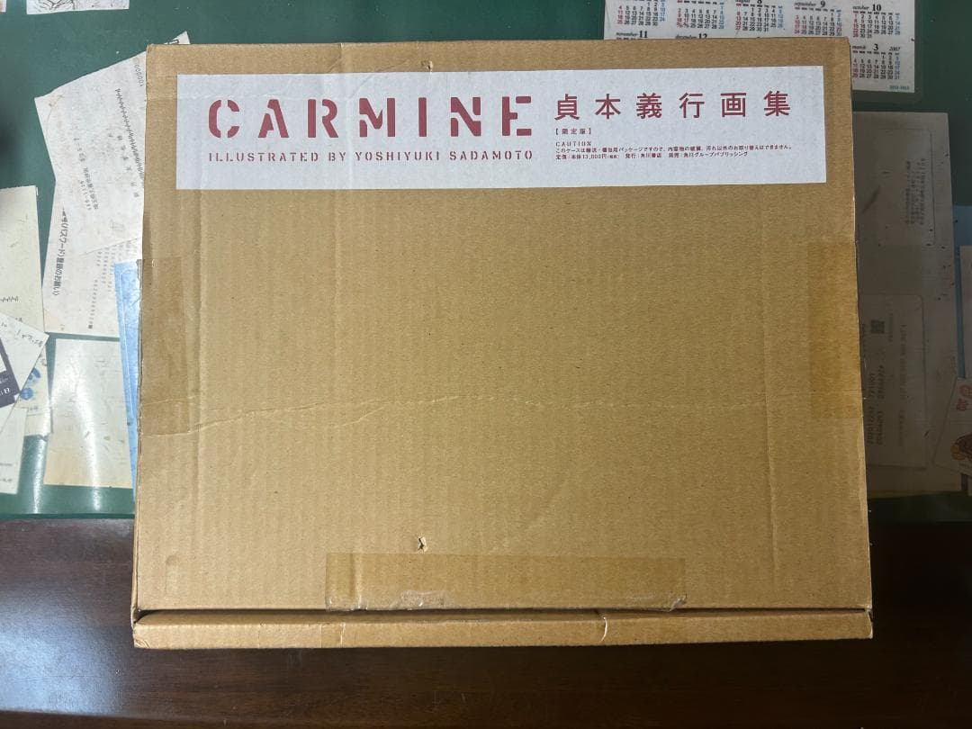 貞本義行画集 CARMINE限定版