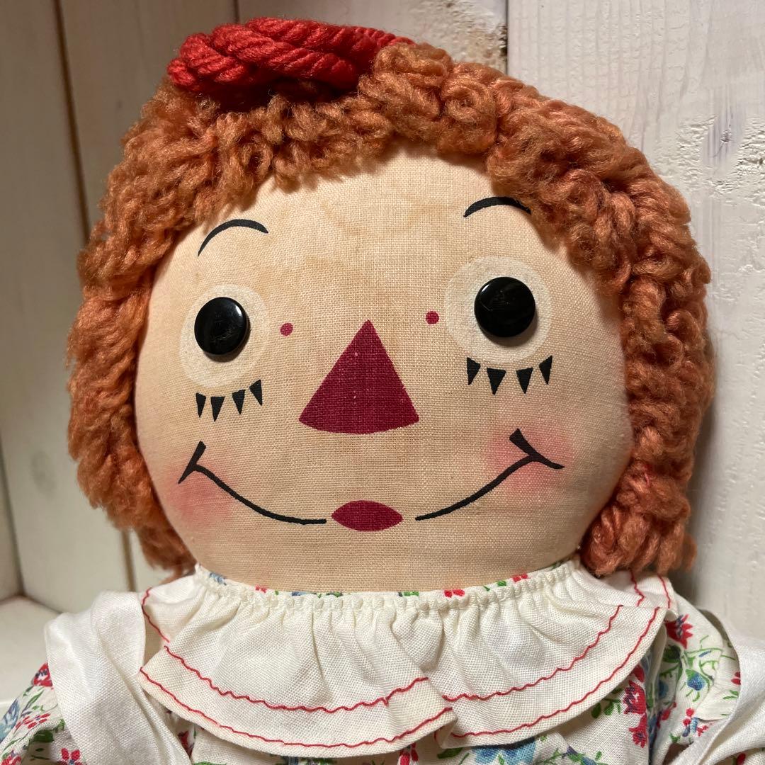 187♡ラガディ・アン＆アンディ　アンティークドール　48㎝　ラガディアン