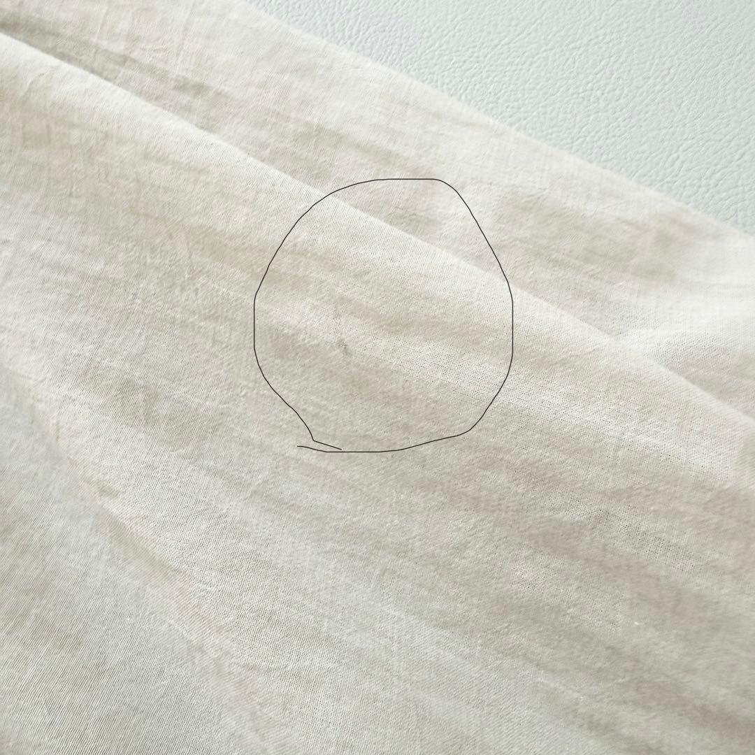 タグ付き　2024 人気　ウィムガゼット　ローンボウタイブラウス　グレージュ