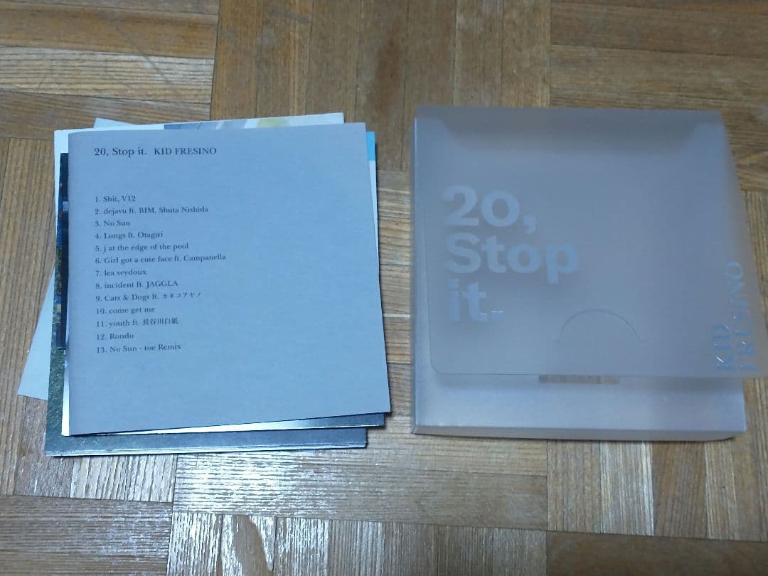 KID FRESINO 20, Stop it. 初回盤