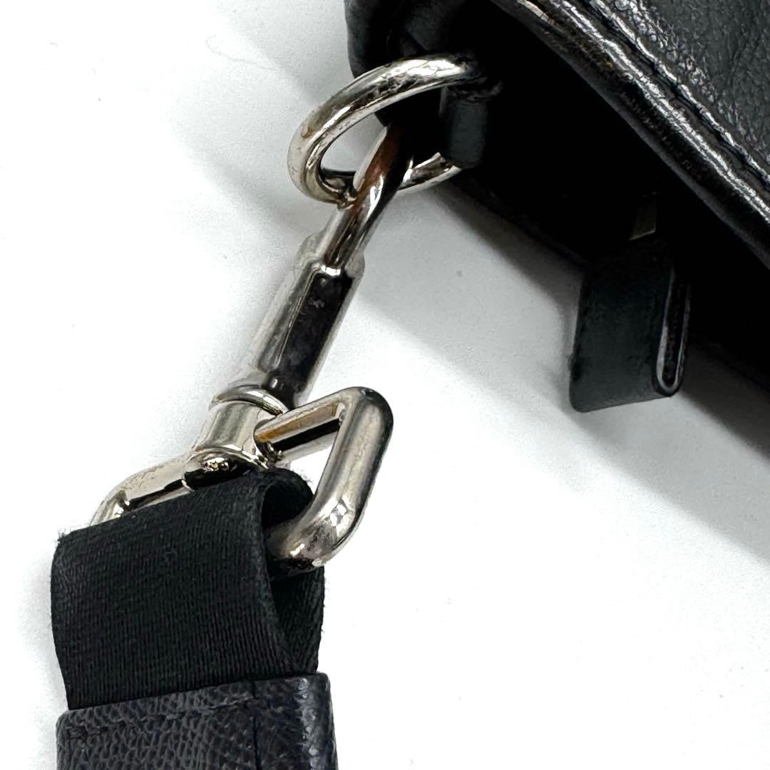 超美品　コーチ　スムースレザー 2WAYメンズビジネスバッグ ブラック 人気商品