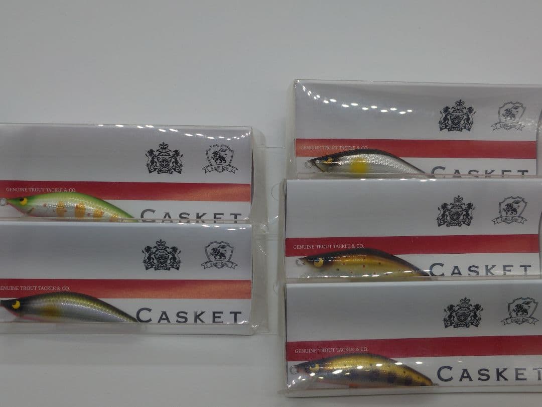 CASKET TRAD MINNOW 50 S & 50 SHS 5個セット