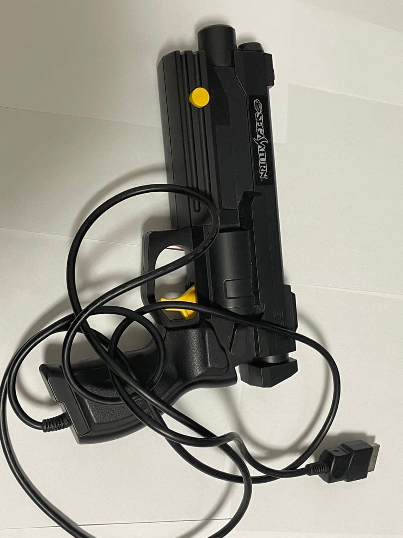 SEGA HST3220 セガサターン本体（ジャンク品）とソフトセット。